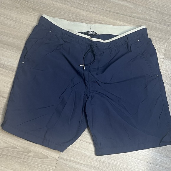 The North Face Other - The North Face‎ Men's XL Navy Blue Athletic Hiking Shorts Drawstring 9" Inseam
